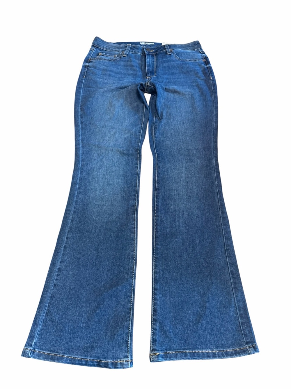 NWT Sonoma The Everyday Jean Mid Rise Bootcut Jeans Women’s Size 10